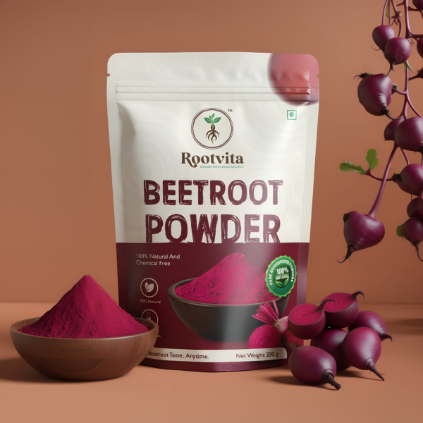 Rootvita Beetroot Powder packaging