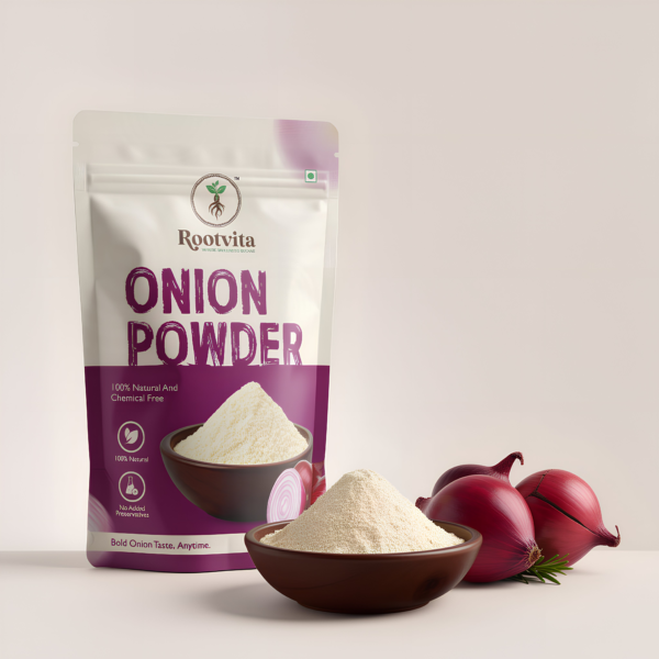 Rootvita Onion Powder packaging