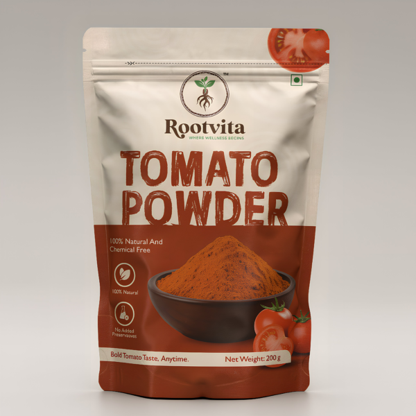 Rootvita Tomato Powder packaging